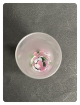 ● コレクター必見 美品 KITAICHI GLASS ガラス製 フラワーベース 花瓶 一輪挿し 高さ約16cm 工芸ガラス インテリア 飾り 置物 ma639_画像4