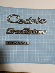  Nissan NISSAN Cedric Gran Turismo gran turismo emblem breaking equipped used 