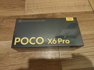 新品 未開封 POCO X6 Pro グローバル版 Yellow 12GB 512GB SIMフリー イエロー