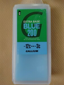 GALLIUM EXTRA BASE BLUE ガリウム エクストラベースワックスブルー２００グラム