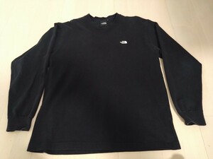 ノースフェイス Tシャツ 長袖 メンズ ロングスリーブヌプシコットンティー NT82135 K THE NORTH FACE　サイズM ロンT