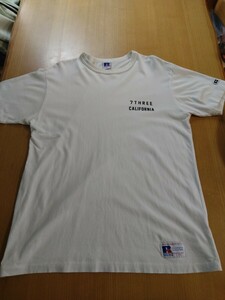 セブンスリーアール　Tシャツ 半袖 半袖Tシャツ　ホワイト　サイズL　サーフィン　スケート