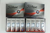 最新 Titleist Pro V1x タイトリスト プロ V1x ローナンバー (1.2.3.4) 2ダース 新品 未使用 日本正規品_画像1