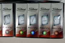 最新 Titleist Pro V1x タイトリスト プロ V1x ローナンバー (1.2.3.4) 2ダース 新品 未使用 日本正規品_画像3