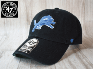 ★未使用品★47 BRAND 47ブランド NFL DETROIT LIONS ライオンズ X-LARGE 60cm キャップ 帽子 USモデル A255