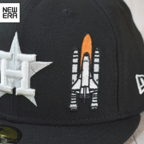 ★未使用品★NEW ERA ニューエラ MLB HOUSTON ASTROS アストロズ サイドパッチ 59FIFTY 7-1/4 57.7cm キャップ 帽子 USモデル A277の画像3