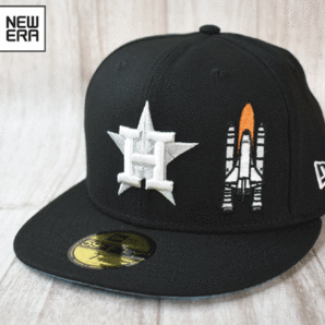 ★未使用品★NEW ERA ニューエラ MLB HOUSTON ASTROS アストロズ サイドパッチ 59FIFTY 7-1/4 57.7cm キャップ 帽子 USモデル A277の画像1