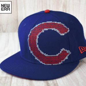 ★未使用品★NEW ERA ニューエラ MLB CHICAGO CUBS カブス 59FIFTY 7-1/2 59.6cm キャップ 帽子 USオールドモデル A283の画像1