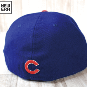 ★未使用品★NEW ERA ニューエラ MLB CHICAGO CUBS カブス 59FIFTY 7-1/2 59.6cm キャップ 帽子 USオールドモデル A283の画像5