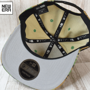 ★未使用品★NEW ERA ニューエラ 9FIFTY ORIGINAL FIT フリーサイズ フラットバイザー イギリス軍の迷彩柄 キャップ 帽子 USモデル A353の画像7