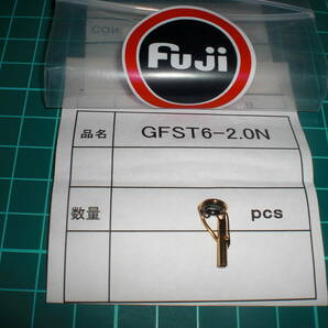 Ｆｕｊi（フジ）富士工業 GFST6-２.０N ゴールドトップガイド ２ヶ ・磯・イカダ・ヘチの画像3