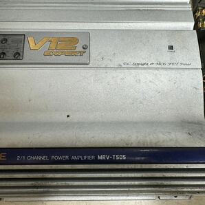 アルパイン ALPINE MRV-T505 MRV-T757 2台セット パワーアンプ ジャンク の画像2