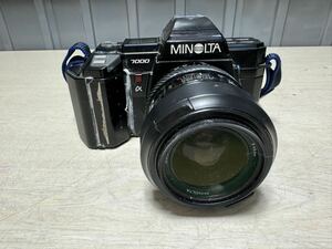 Minolta Film Camera Minolta 7000α Lens Lins Minolta Zoom 35-70㎜ Junk