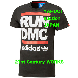 adidas originals RUN DMC футболка внутренний версия чёрный XS