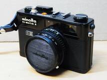 【動作してますがジャンク】minolta HI-MATIC E ブラック　実写確認済み_画像1