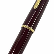 ■ 1円 ~ 正規 中古品 レア ■ モンブラン MONT BLANC ■ 万年筆 #32 ■ ボルドー ゴールド 585 14K ペン先 ヴィンテージ 高級 筆記具_画像6