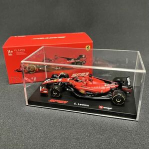 【16】 ブラーゴ F1 1:43 2023年 スクーデリア・フェラーリSF-23 No.16 シャルル・ルクレール ドライバー & 専用ケース付の画像1