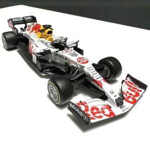 【33】 ブラーゴ F1 1:43 2021年 レッドブル ホンダ RB16B トルコGP No.33 マックス・フェルスタッペン (ドライバーなし)の画像8