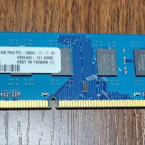 Kingston PC3-12800U メモリー 4GB