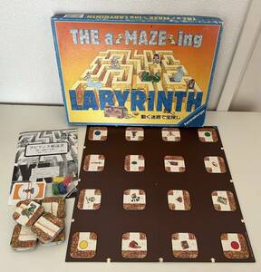 西ドイツ製 THE aMAZEing LABYRINTH Ravensburger　80％オフ　ボーネルンド ラベンスバーガー　迷路　ボードゲーム　知育　ビンテージ