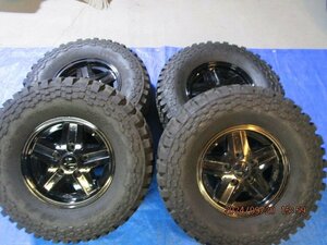 ベンツ純正　ゲレンデ用　７J×１５+37　PCD130　MAXXIS　TREPADOR　31×10.50×15LT　8-9部山　4本セット 460 401 00 02