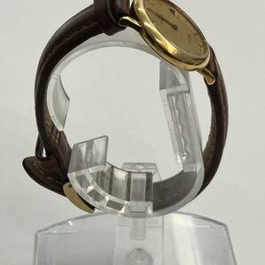 【動作未確認】◆ オメガ デビル OMEGA De Ville クォーツ 腕時計 ゴールド 750 K18 総重量約20gの画像2