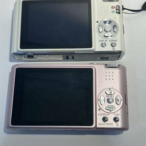 【動作未確認】Panasonic DMC-FS1-P F51 ピンク FX37 ホワイト LUMIX ルミックス デジタルカメラ パナソニック ジャンク 2個セットの画像5