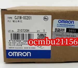 ★新品　OMRON 　オムロン 電源ユニット CJ1W-OC201 I/Ｏインターフェースユニット【6ヶ月保証付き】