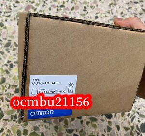 ★新品　OMRON 　オムロン　CS1G-CPU42H プログラマブルコントローラ【6ヶ月保証付き】