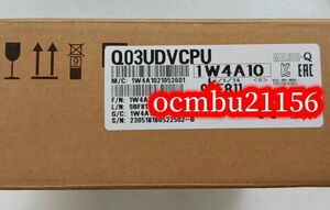 ★新品　MITSUBISHI　三菱　　Q03UDVCPU　 PLC　【6ヶ月保証付き】