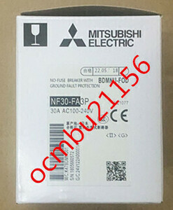 ★新品　MITSUBISHI　三菱　NF30-FA 3P 30A 電磁接触器　【6ヶ月保証付き】