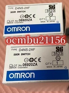★新品　OMRON 　オムロン　D4NS-2AF 小形セーフティ・ドアスイッチ/スライドキーユニット　10個セット【6ヶ月保証付き】
