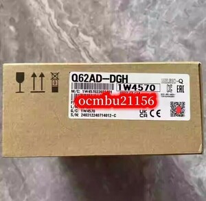 ★新品　MITSUBISHI　三菱　　シーケンサー　Q62AD-DGH　 PLC　絶縁高分解能 AD変換/アナログ入力 【6ヶ月保証付き】