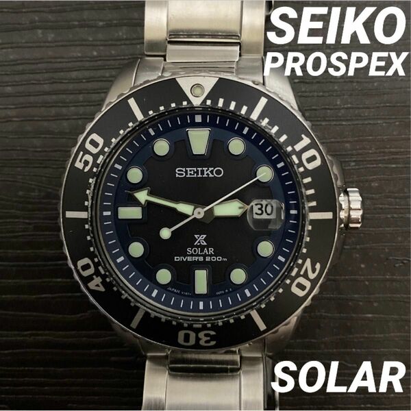 【稼働品】SEIKO/セイコーダイバー プロスペックス　SBDJ019 ベゼルブラック
