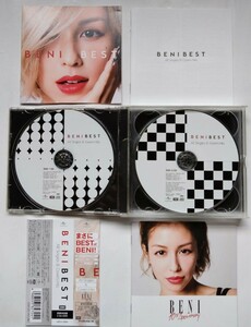  BENI BEST 豪華初回盤　2CD+DVD 完全撮り下ろしフォトブック　アーティスト写真フォトブック ★★　BENI ベニ　 ★★