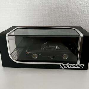  unused not for sale 1/43 scale hpiracing SKYLINE GT-R GROUP-A RACINE (Black) 8094 NISSAN