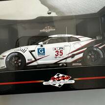 未使用 EBBRO NISSAN GT-R GT1 2009 Silverstone White 44305 ミニカー 1/43スケール_画像5