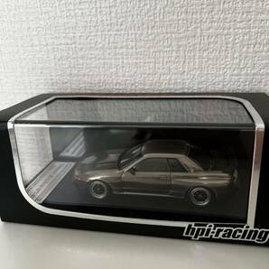 未使用 hpiracing NISSAN Skyline GT-R (R32) Black Metal Polish Model 8219ミニカー 1/43スケールの画像1