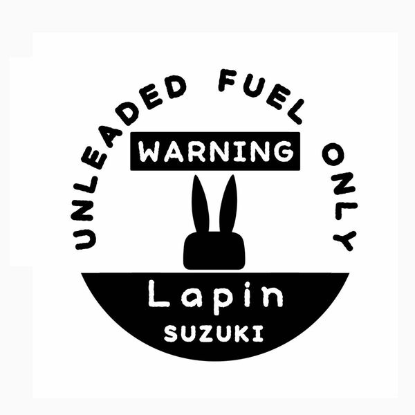 説明を読んで下さい。カッティングステッカー　スズキ　ラパン　給油口などに