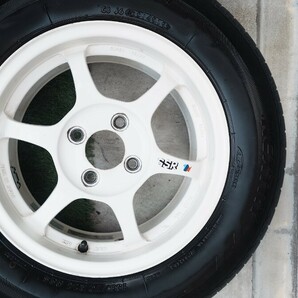 ◆軽量★SSR タイプC TYPE-C★14in6J+38通し PCD100-4H 4本セット★バーフェン軽自動車 ワゴンＲ,ムーヴ,ライフ,アルト,ミラ◆ TE37CE28の画像5