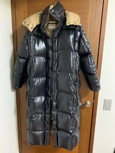 美品　モンクレール　parnaiba ブラック　4 moncler ロング