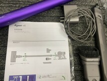 Dyson　ダイソン　V6 fluffy origin　DC74　掃除機　付属品多数　元箱付　サイクロンタイプ　現状品　ジャンク_画像5