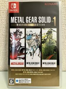  Metal Gear Solid MASTER COLLECTION Vol.1 * рабочее состояние подтверждено * Nintendo Switch
