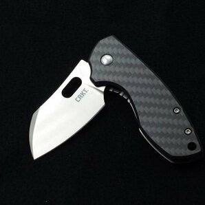 CRKT PILAR LARGE 5311CF1 フォールディングナイフ カーボンファイバーグリップ BLADE HQ別注の画像5