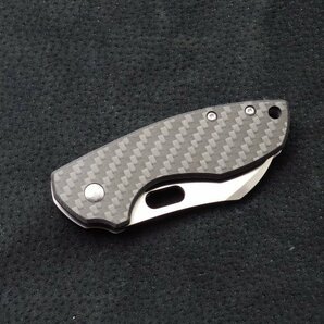 CRKT PILAR LARGE 5311CF1 フォールディングナイフ カーボンファイバーグリップ BLADE HQ別注の画像6