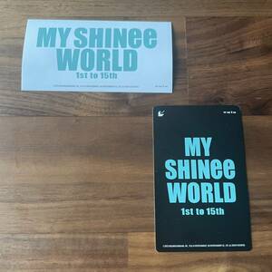 MY SHINee WORLD 特典ステッカー、ムビチケセット☆テミン、オニュ、ジョンヒョン、キーくん、ミノ、テミン