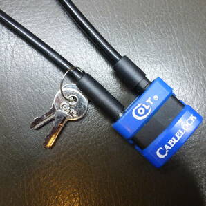 Colt 純正品 Cable Lock For Python, Revolvers, 1911, and AR15, M4, M16, 実銃用 ケーブルロック キー 2本付属 実物 未使用品 送料無料 の画像2