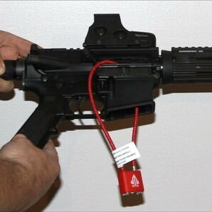 HECKLER KOCH 純正品 Cable Lock For HK ハンドガン MP5 , HK416 , G3 ライフル 実銃用 ケーブルロック キー 2本 実物 未使用品 送料無料 の画像7