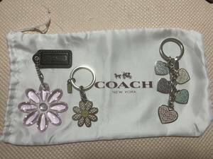 COACH コーチ　キーホルダー・チャーム・布袋(小)