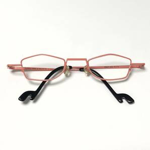 ◆Lunettes ANNE et VALENTINE EMUE リュネット アンバレンタイン 眼鏡フレーム メガネ レディース ピンク フランス製の画像1